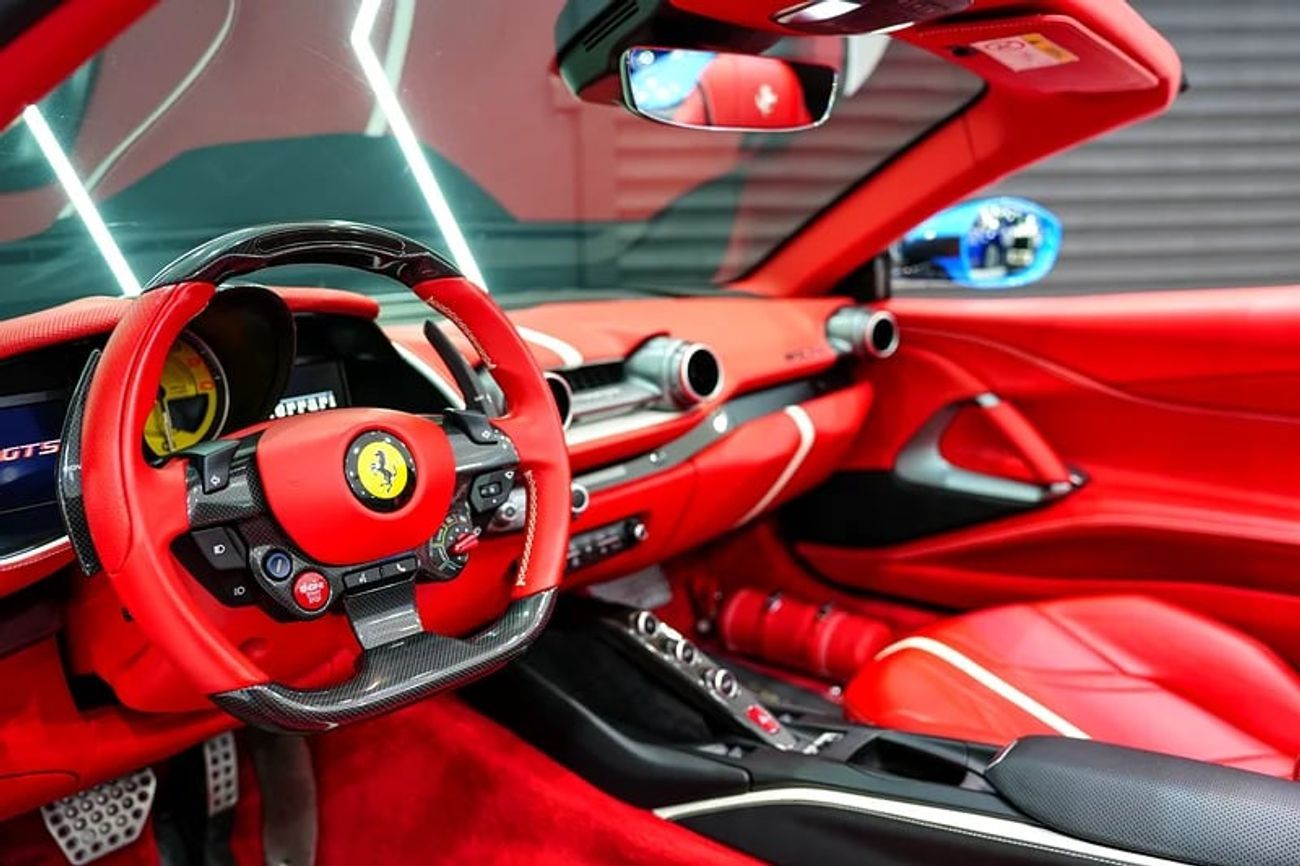 Ferrari 812 GTS Passenger Display, Carbon Exterior/Interior, Dealer Warranty + Service!!