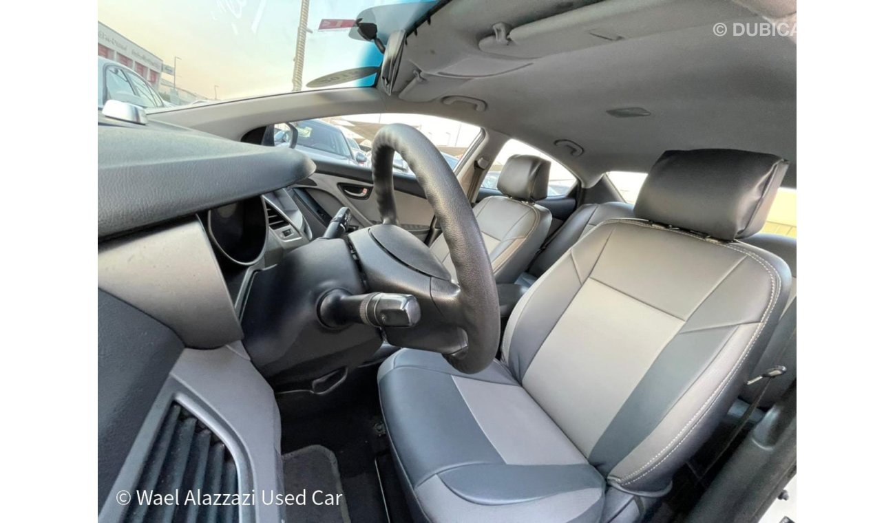 Hyundai Elantra هيونداي النترا 2015 خليجي بدون حوادث نهائيآ  لا تحتاج لأي مصروف