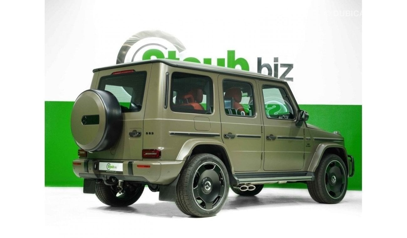 Mercedes-Benz G 63 AMG SWAP YOUR CAR FOR 2023 OLIVE MATT G63 (NEW) 5 YRS WARNTY+SERVICE-DOUBLE NIGHT-DIAMOND SEAT-BURMESTER