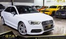 Audi S3 2016 Audi S3, Warranty, Full Service History, Excellent Condition, Low KMs, GCC