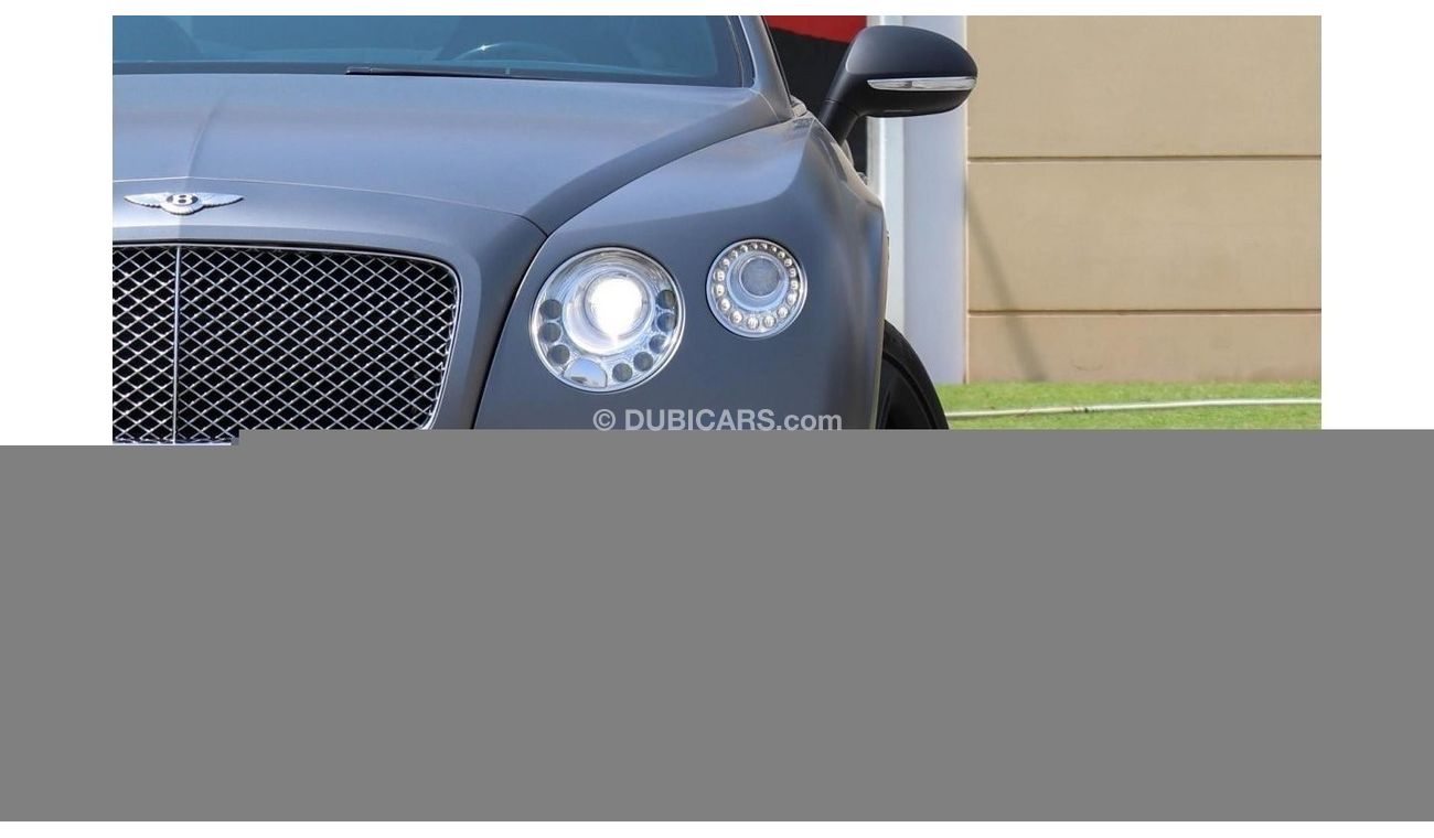 Bentley Continental GT 2nd Gen 2016
