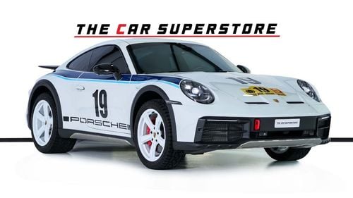 Porsche 911 Dakar 3.0L (475 HP) Coupe GCC-Al Nabooda Warranty Until 2028-1974 Rally Decorative Adhesive-Collecto