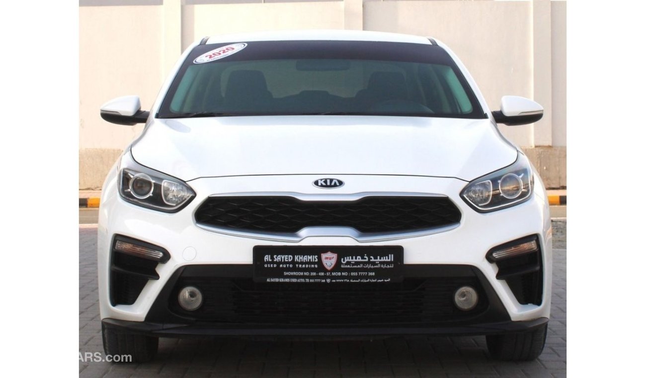 Kia Cerato Base Kia Cerato 2020 GCC, in excellent condition, without accidents
