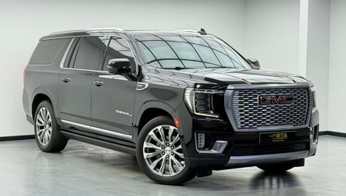 جي أم سي يوكون XL Denali 6.2L (8 Seater) 2021 GMC Yukon Denali XL, Warranty, Full GMC Service History, Fully Loaded, E