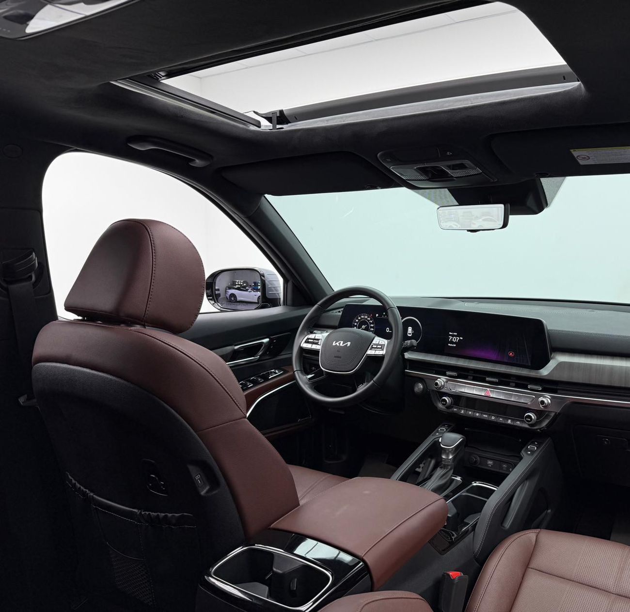 كيا تيلورايد 2025 Kia Telluride GT Line, 2030 Kia Warranty, 2028 Kia Service Pack, Low Km, 7 Seater, GCC