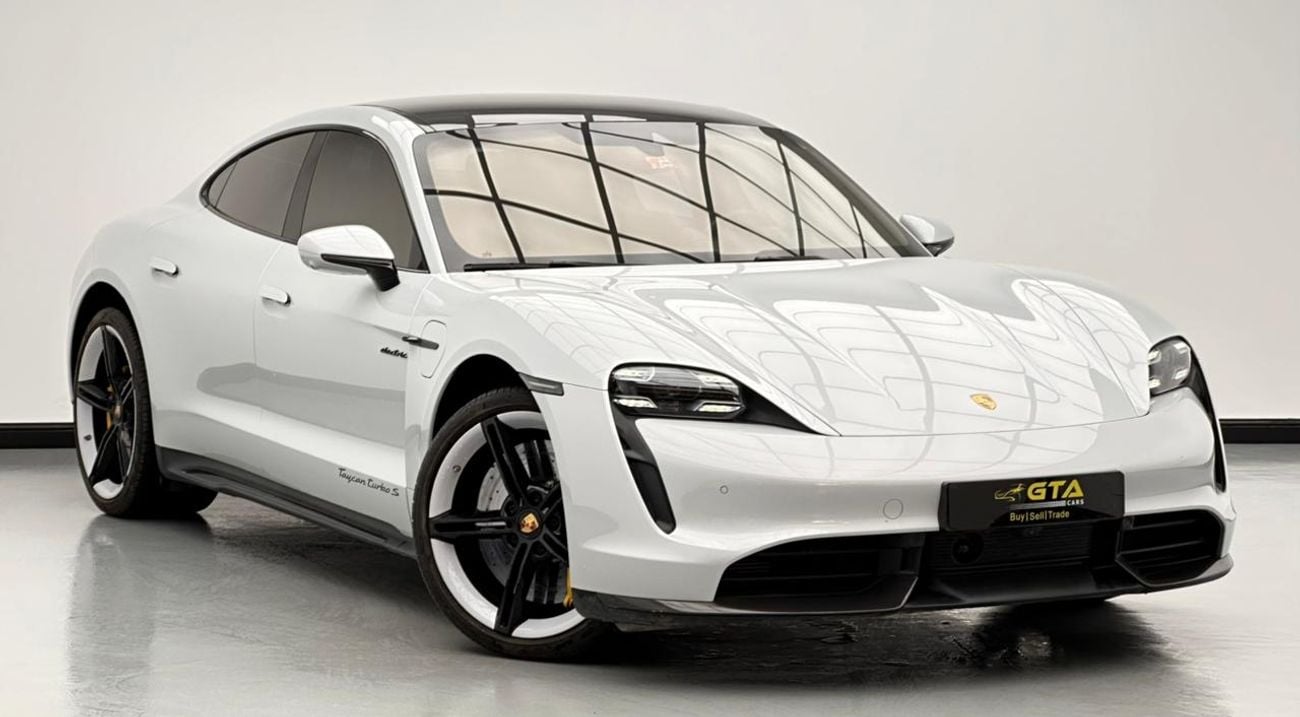 بورش تايكان 2021 Porsche Taycan Turbo S, 04/2026 Porsche Warranty, Porsche Full Service History, GCC