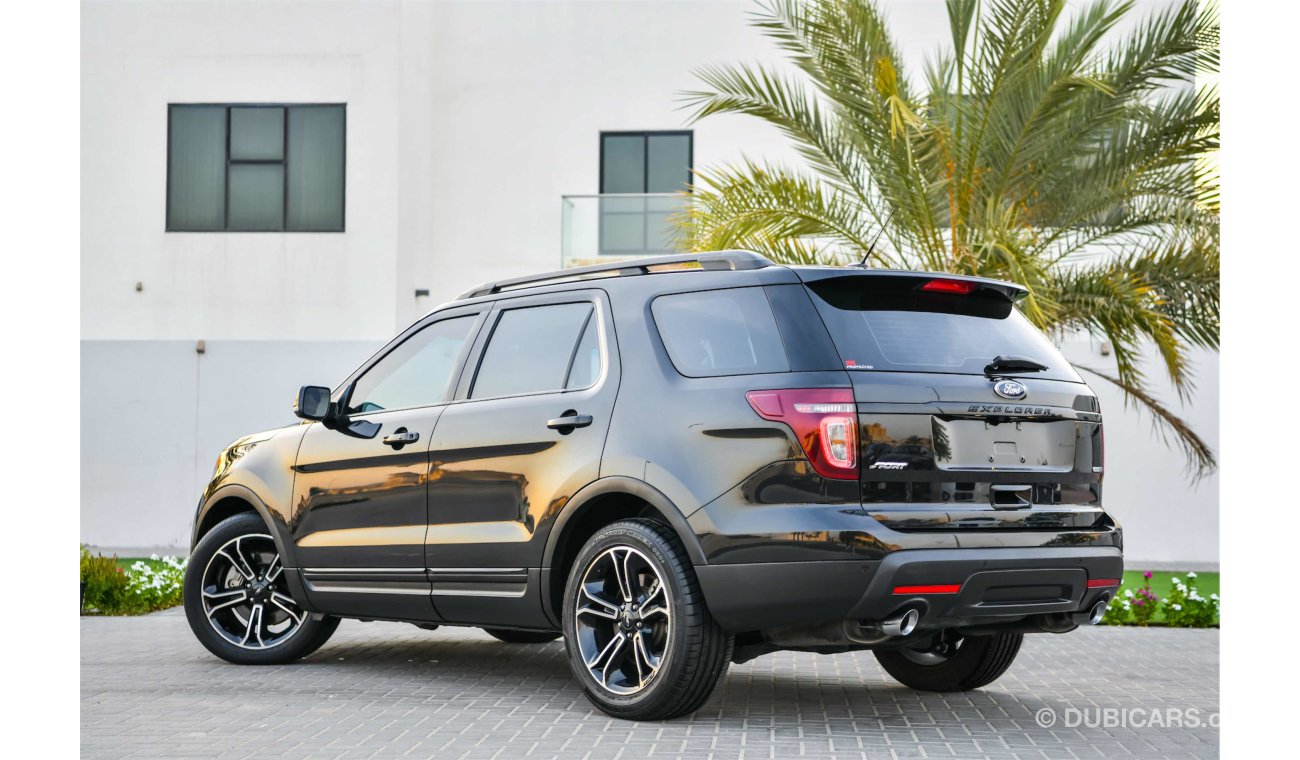 Ford Explorer Sport - Warranty and Service Contract! - GCC - AED 1,939 PER MONTH - 0% DOWNPAYMENT