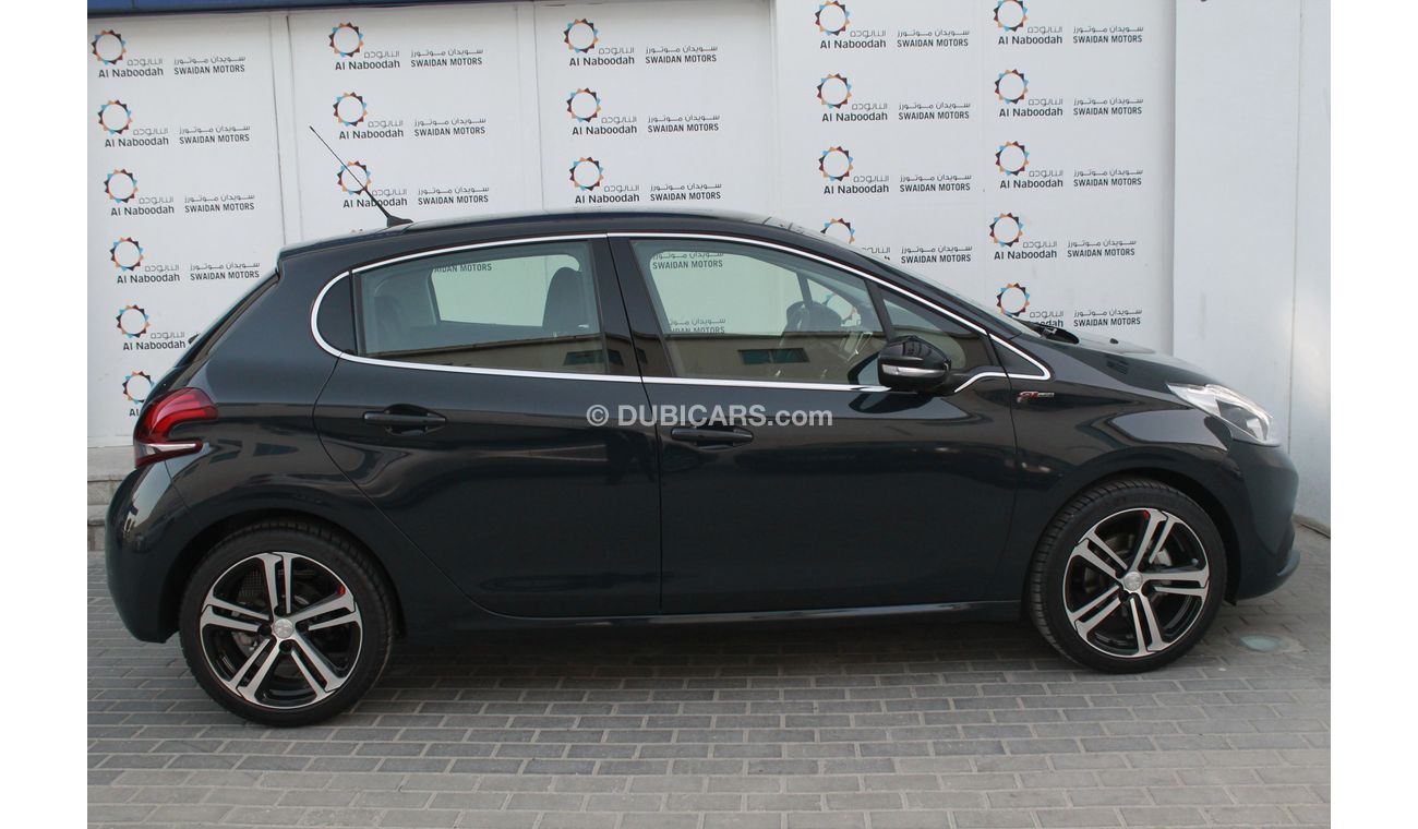 بيجو 208 1.6L GT LINE 2018 VERY LOW MILEAGE