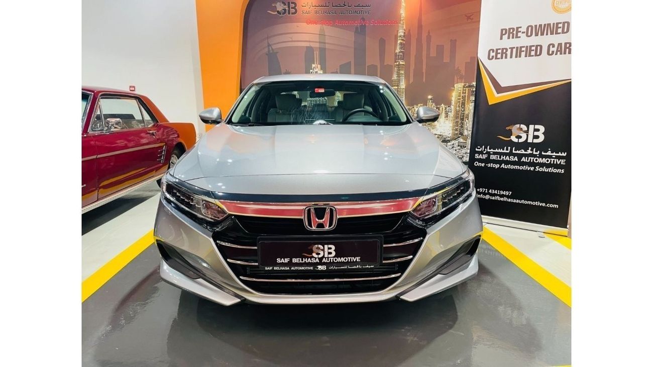 هوندا أكورد LX 1533 درهم إماراتي @ 0% DP | 2022 | دول مجلس التعاون الخليجي | 1.5 لتر | تحت الضمان |
