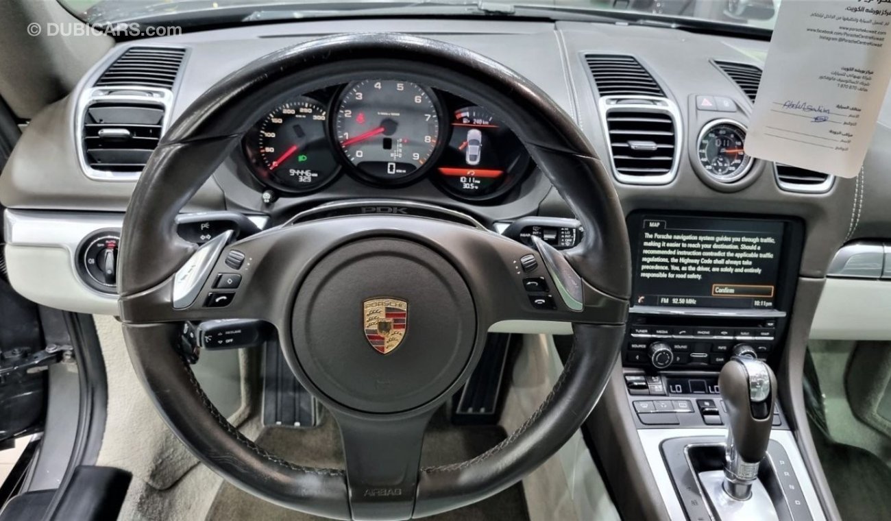 Porsche 718 Cayman SPECIAL SUMMER OFFER PORSCHE CAYMAN S 2014 GCC IN BEAUTIFUL SHAPE WITH A FULL SERVICE HISTORY FROM P