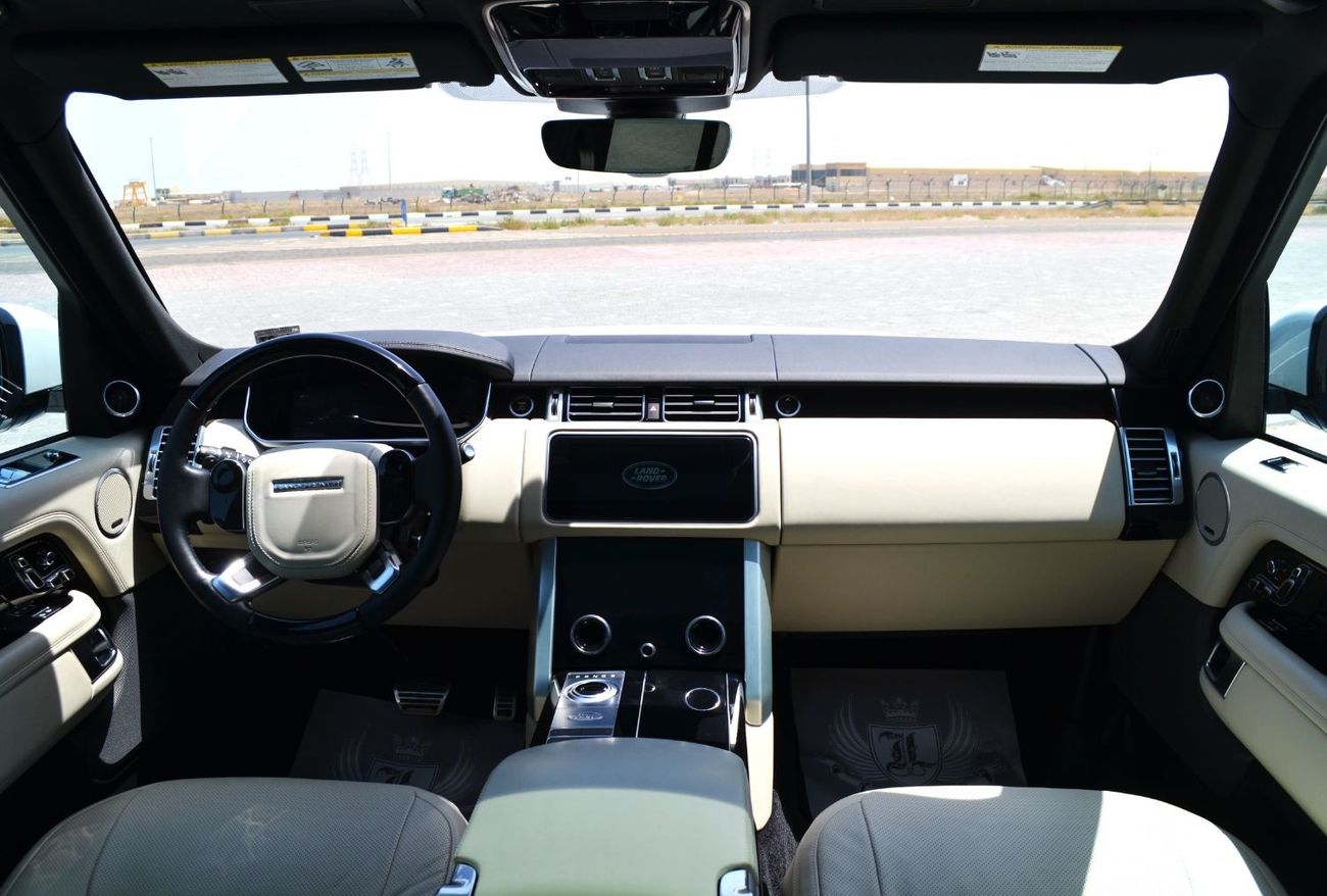 لاند روفر رينج روفر Range Rover VOGUE HSE Westminster Edition V6 3.0L 2022 original paint Super clean car