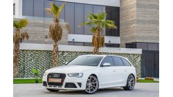 Audi RS4 2,918 P.M | 0% Downpayment | Full Option | Exceptional Condition!