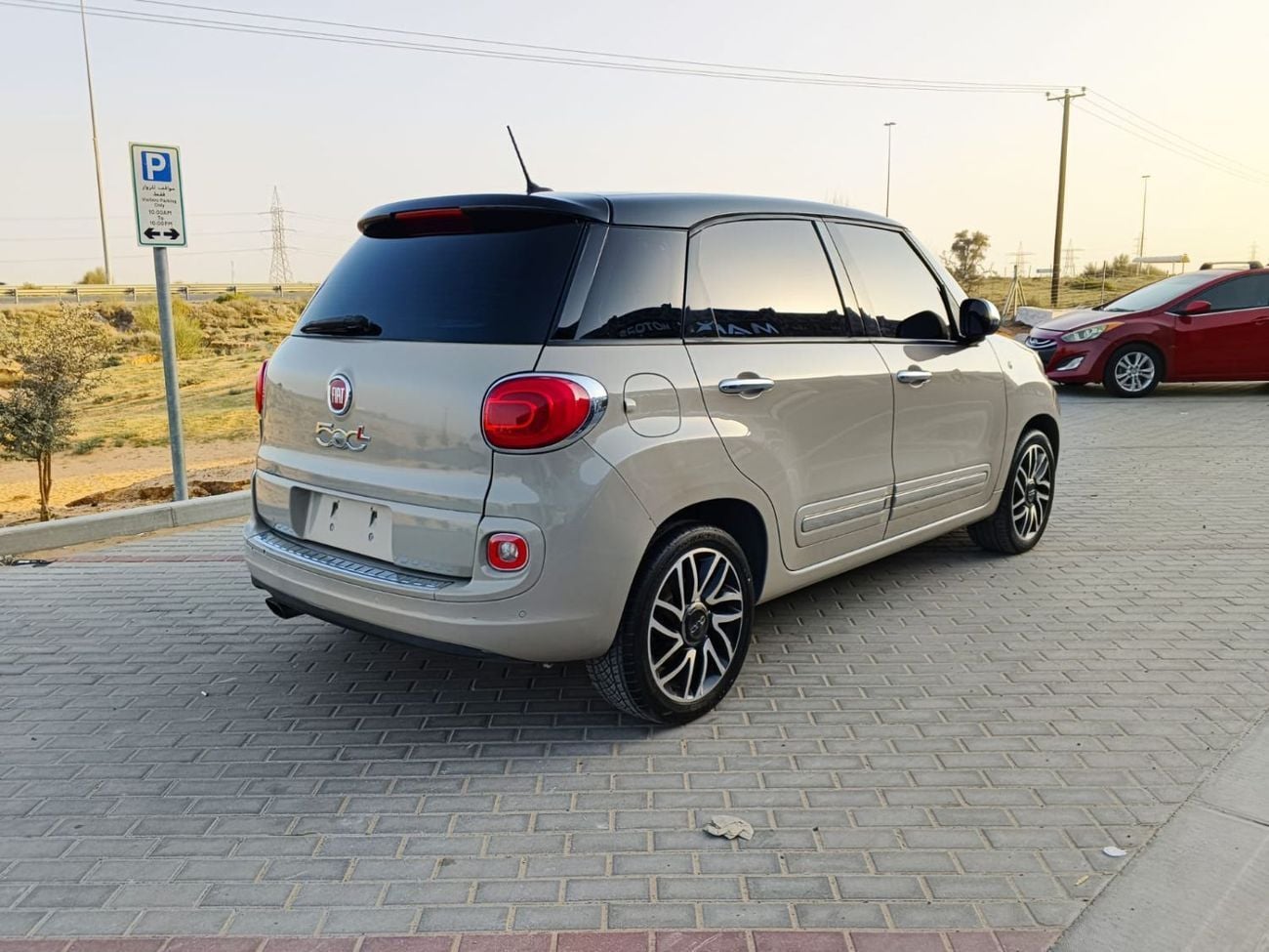 فيات 500L قيمة لا تُنافَس! فيات 500L موديل 2015 | حالة نظيفة جداً | واسعة واقتصادية – فقط 15,500 درهم!