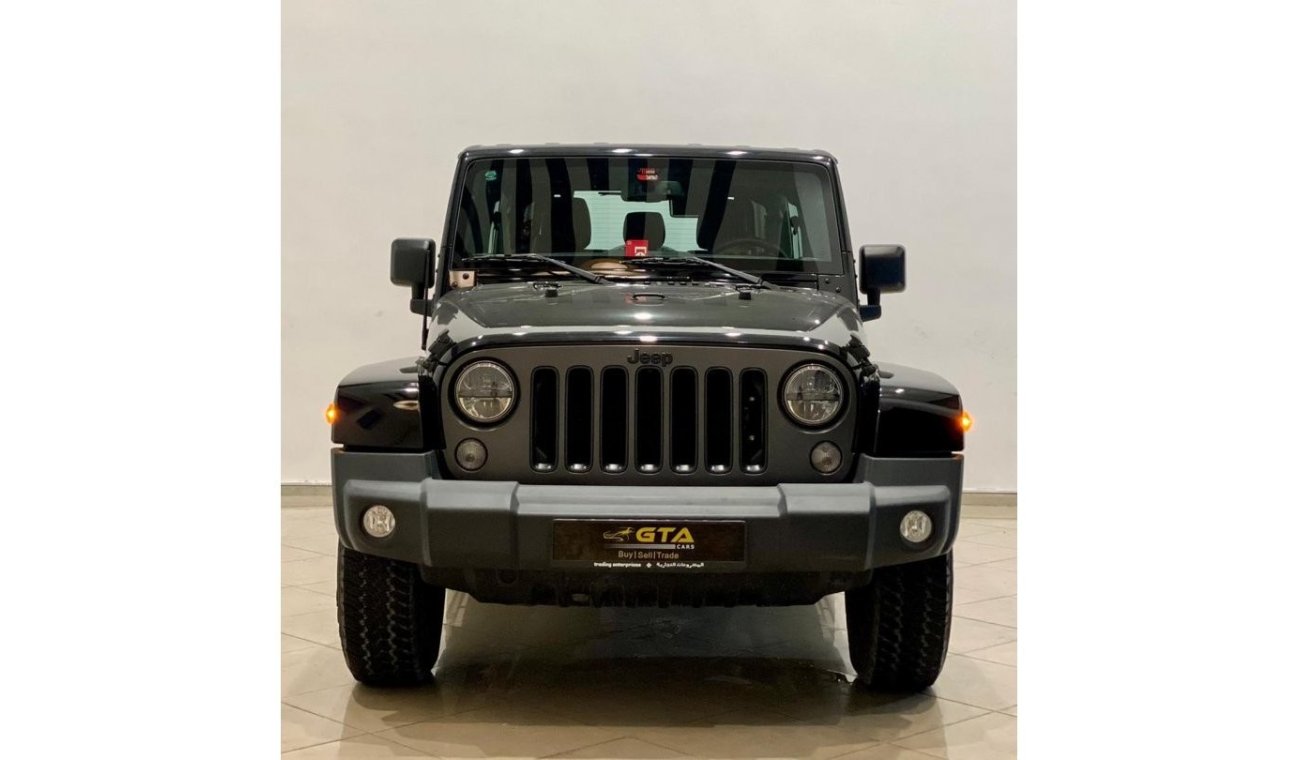 جيب رانجلر 2018 Jeep Wrangler Oscar Mike Edition, Jeep Warranty, Jeep Service History, GCC