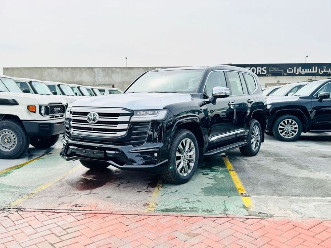 Toyota Land Cruiser TOYOTA LC300-3.3L DIESEL 4WD BLACK COLOR-GCC-FULL OPTION 2024