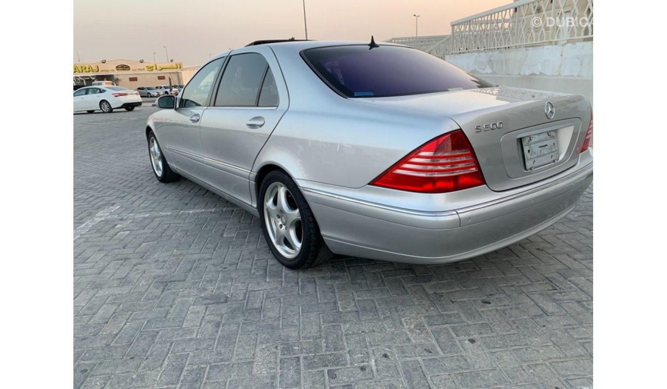 مرسيدس بنز S 500 وارد اليابان اوراق جمارك