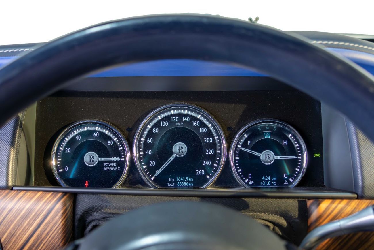 رولز رويس كولينان GCC-VIP Seats-Cobalt Blue Interior-24 Inch Mansory Rims-Blue Calipers