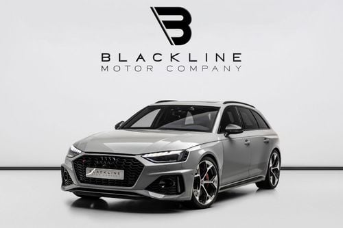 Audi RS4 2024 Audi RS4, 2027 Audi Warranty + 2029 Audi Service Contract, Carbon Bucket Seats, Low KMs, GCC
