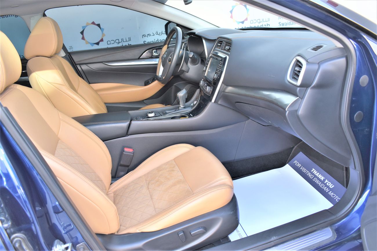 Nissan Maxima 3.5L SR V6 2018 GCC DEALER WARRANTY RAMADAN OFFER 1YR / 20K SERVICE CONTRACT