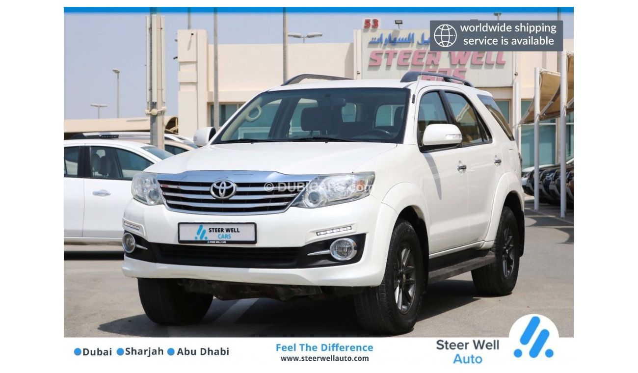 Toyota Fortuner 2015 | TOYOTA FORTUNER 4.0 V6 - GX.R - GCC SPECS EXCELLENT CONDITION