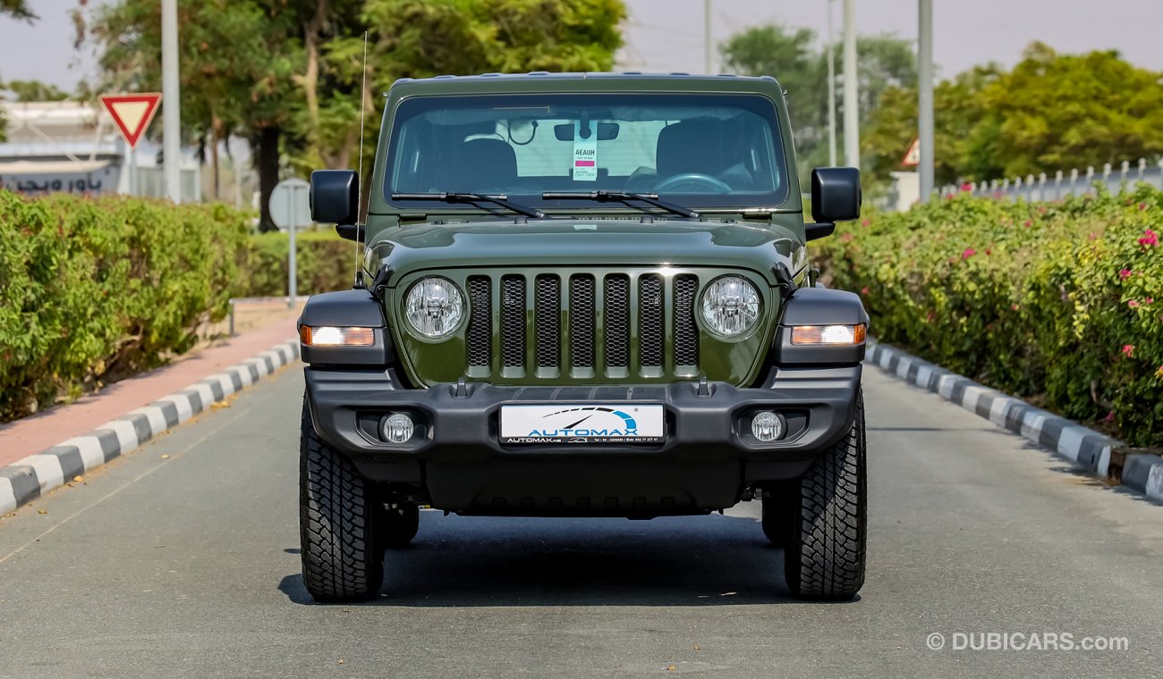 Jeep Wrangler Sport Plus V6 3.6L , 2021 , GCC , 0Km , W/3 Yrs or 60K Km WNTY @Official Dealer