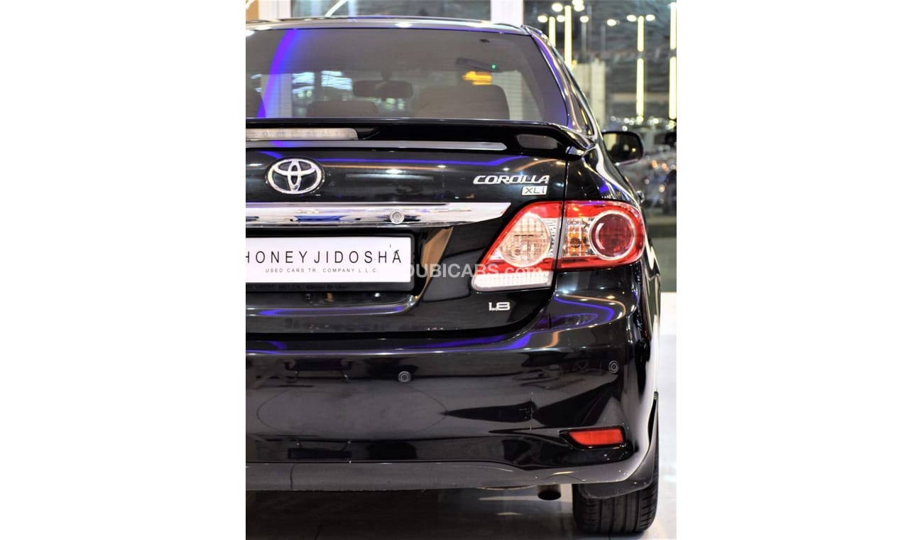 تويوتا كورولا Amazing Toyota Corolla XLi 2012 Model!! in Black Color! GCC Specs