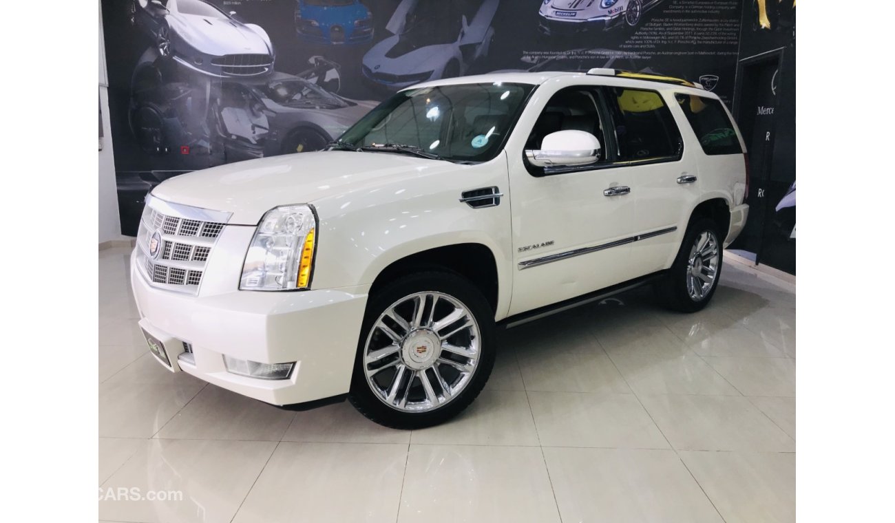 Cadillac Escalade PLATINUAM - GCC - 2014 - ONE YEAR WARRANTY