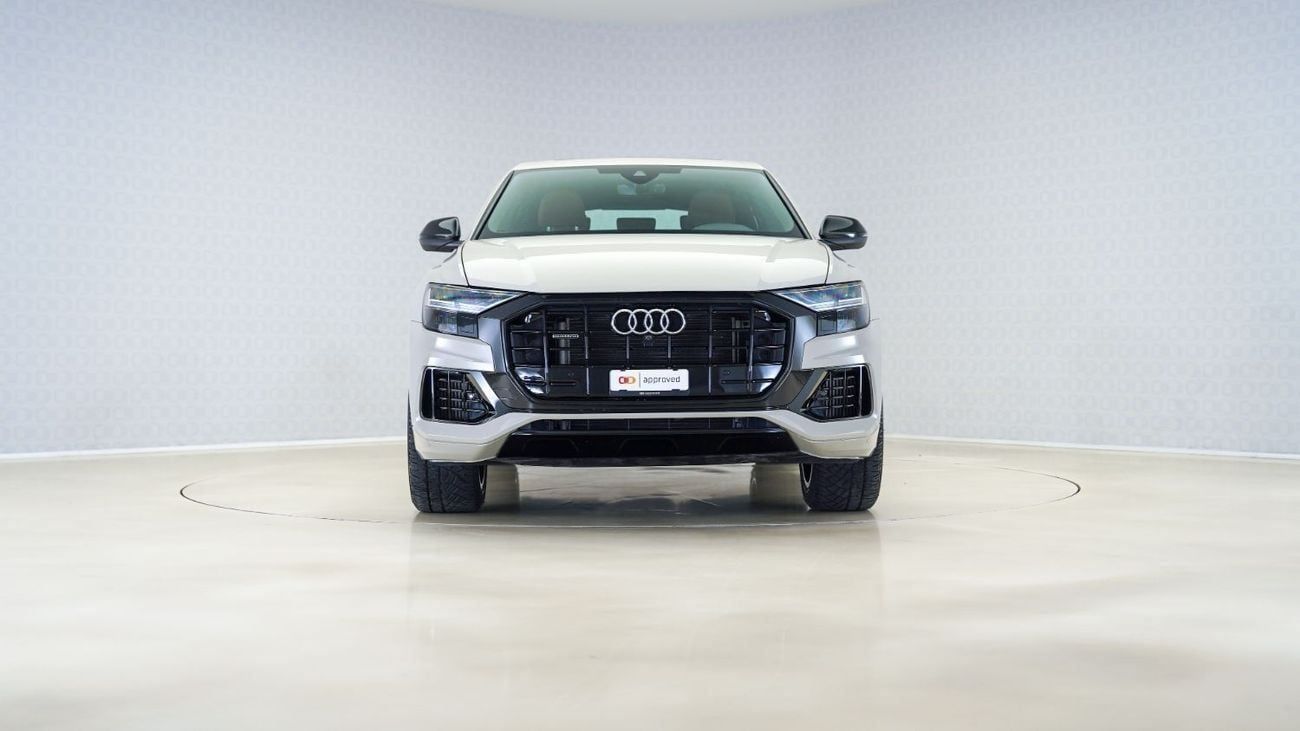 Audi Q8 55 TFSI quattro (340 HP) | AED 3,537 PM | Warranty November 2027 - Service November 2026 | GCC