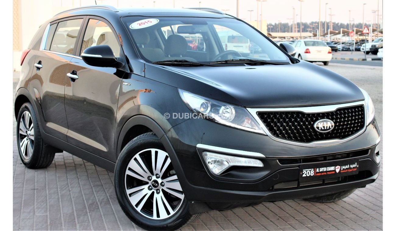 كيا سبورتيج كيا سبورتاج 2015 خليجي بانوراما  بحالة ممتازة بدون صبغ بدون حوادث نظيفه جدا من الداخل والخارج