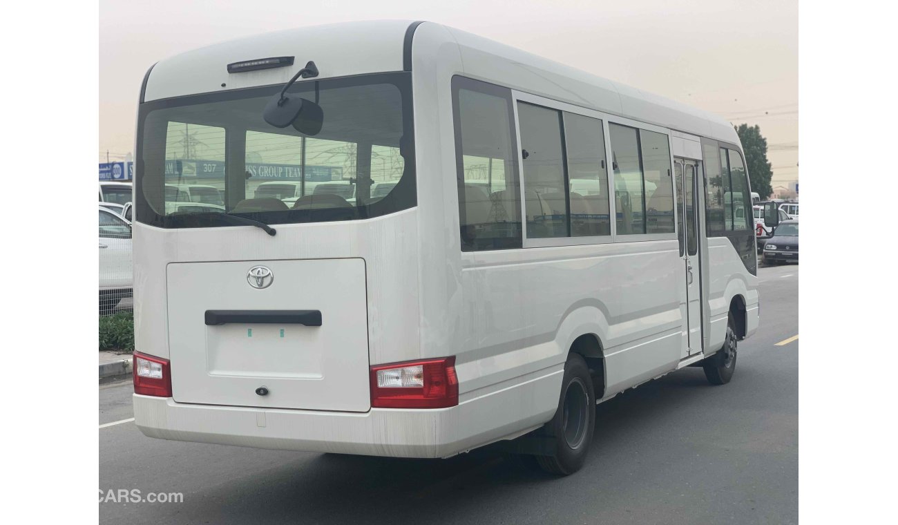 Toyota Coaster 2019 - V6 — 4200cc — DIESEL— 30 SEAT -- 2 POINT SEAT BILT -- ORIGINAL FABRIC SEAT --- AUTOMA