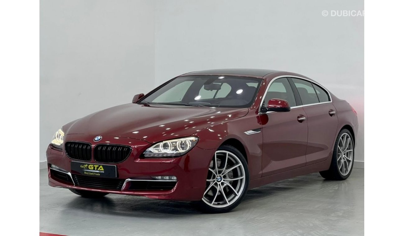 بي أم دبليو 650 2015 BMW 650i, Full BMW History, BMW Warranty 2022 / Service Contract 2022, Low Kms, GCC