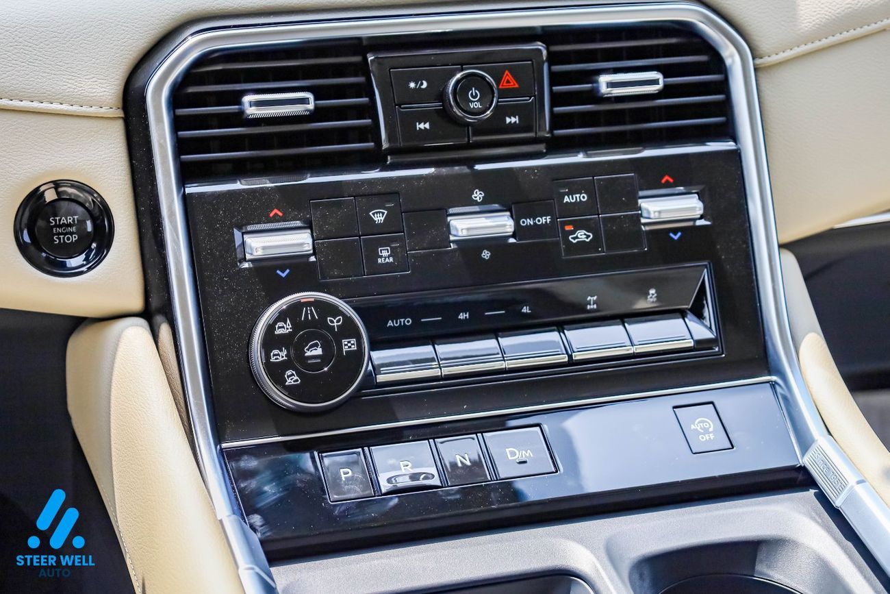 نيسان باترول LE T2 3.5L V6 AWD 9AT 2026 | 8-Seater | Power Tailgate | 18” Alloy Wheels | Full Safety