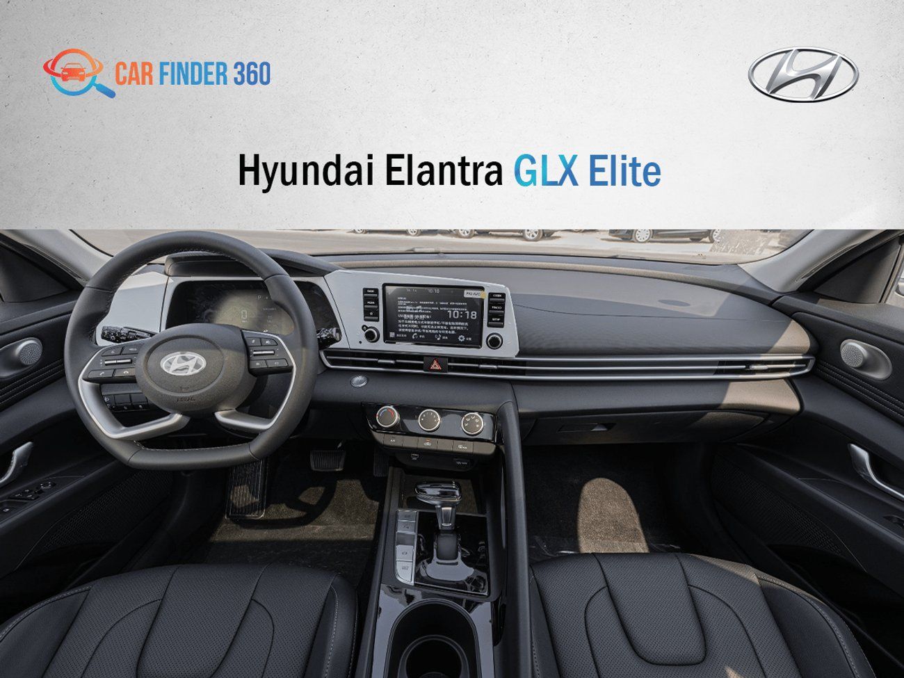 هيونداي إلانترا Hyundai Elantra GLX Elite 2025 - Silver - 1.5L V4(Export)