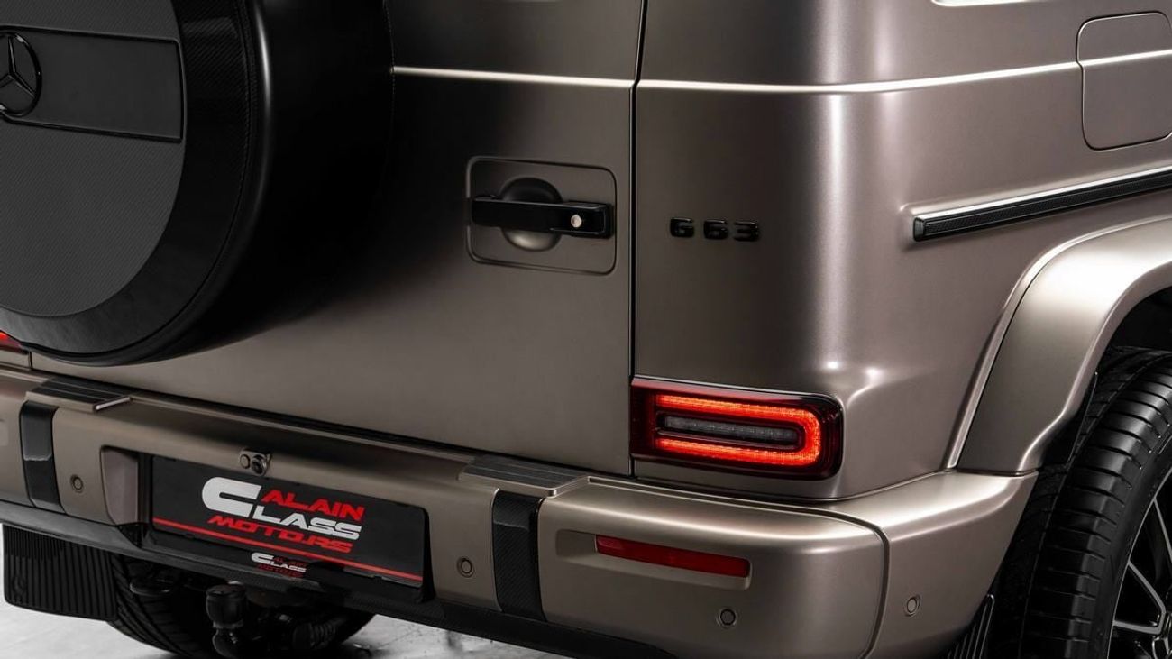 Mercedes-Benz G 63 AMG - 2025 - GCC Specs - Under Warranty and Service Contract