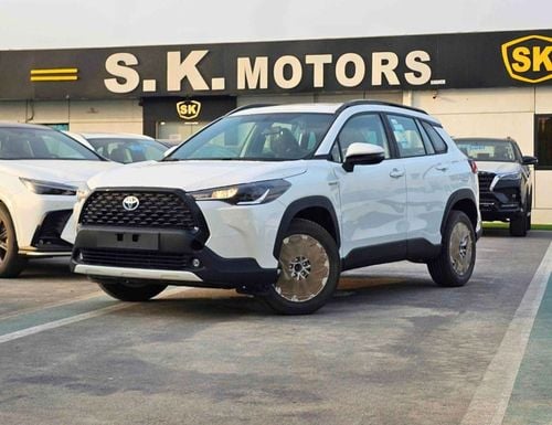 تويوتا كورولا كروس HYBRID /1.8L A/T / FULL OPTION / SUNROOF, LEATHER/ 17" ALLOY WHEELS/CODE#XLE