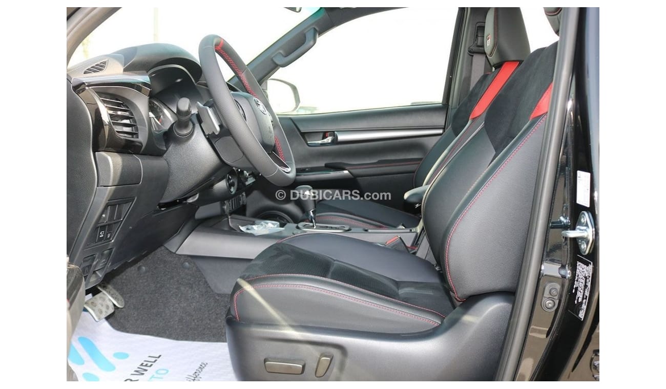 Toyota Hilux GR SPORT WITH RADAR AND 360 CAMERA SPECIAL SPORT RED INTERIOR EXPORT ONLY