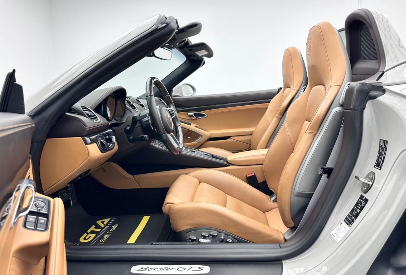 Porsche 718 Boxster GTS 4.0L A/T 2023 Porsche 718 Boxster GTS 4.0 Cabriolet, April/2027 Porsche Warranty, Porsche Full S
