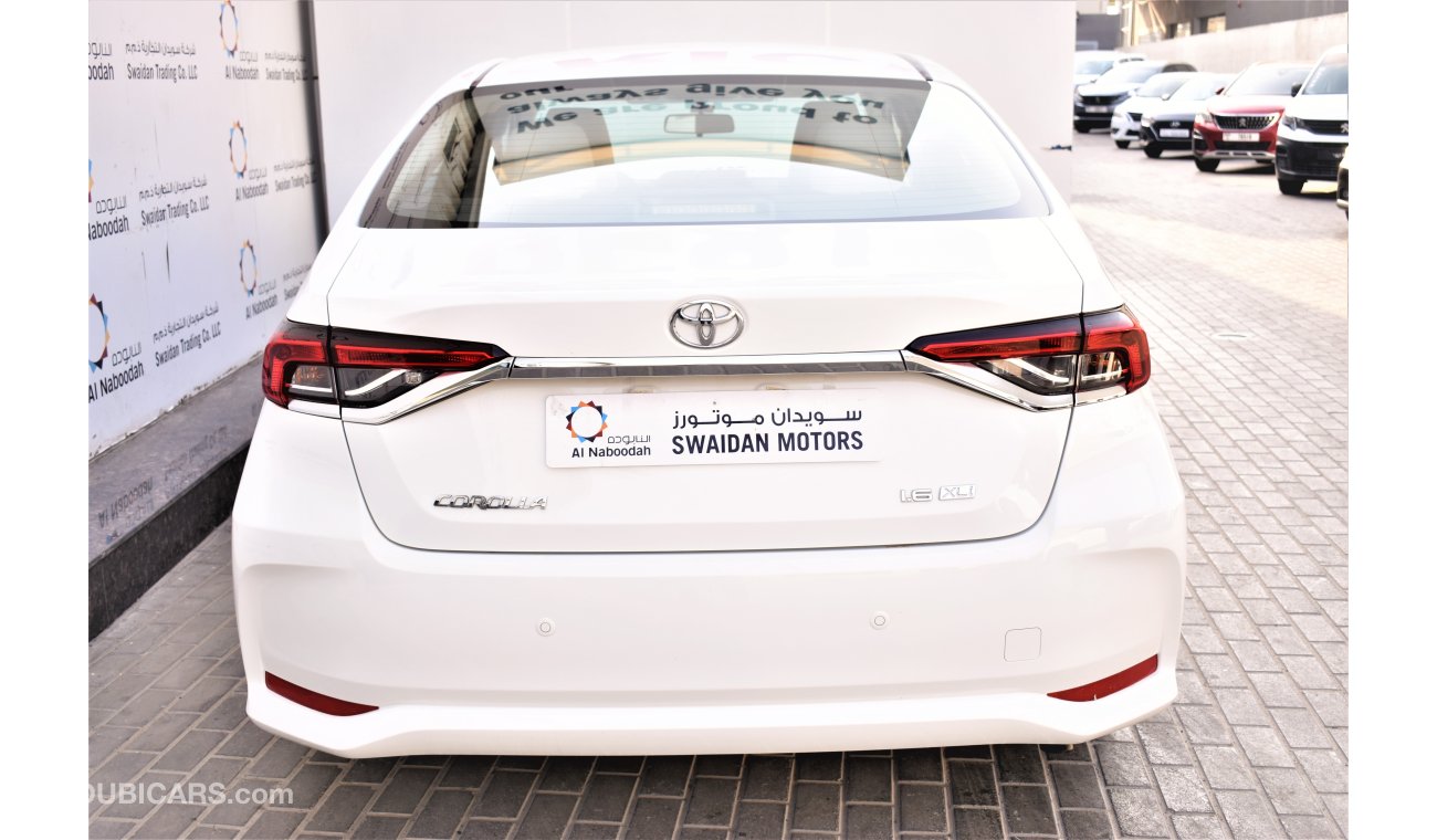 تويوتا كورولا AED 1331 PM | 1.6L XLI GCC WARRANTY