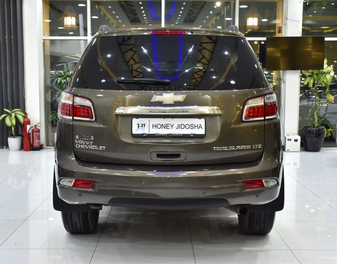 Chevrolet Trailblazer EXCELLENT DEAL for our Chevrolet Trailblazer LTZ ( 2013 Model ) in Brown Color GCC Specs