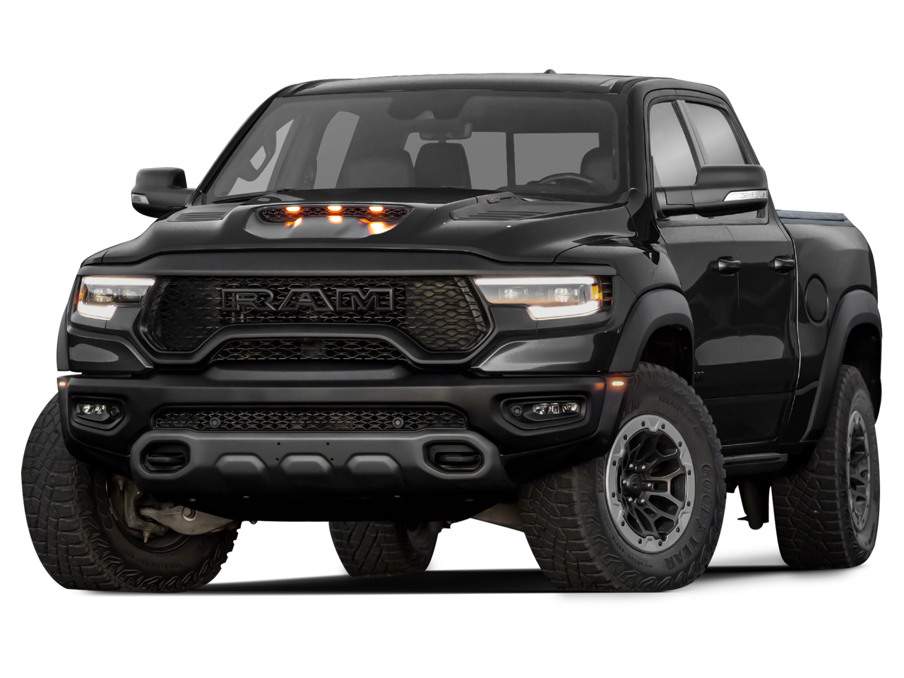 RAM 1500 TRX cover - Front Left Angled