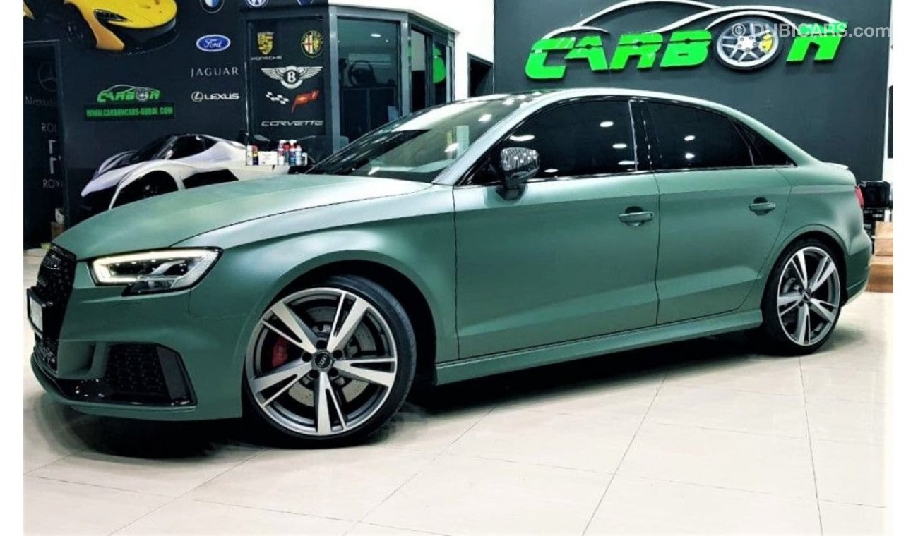 Audi RS3 AUDI RS3 2017 MODEL GCC CAR IN PERFECT CONDITION STILL UNDER WARRANTY FROM AL NABOODA