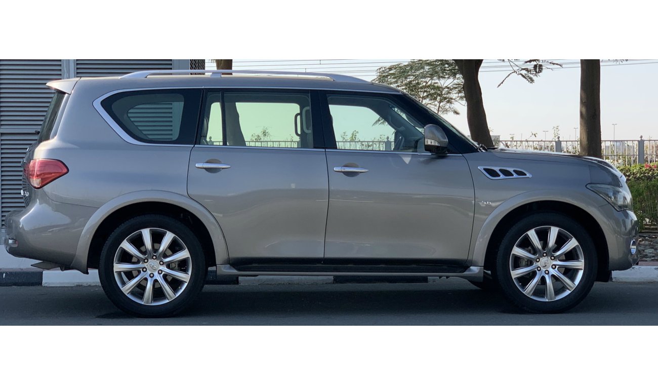 إنفينيتي QX80 - 2014 - EXCELLENT CONDITION - LOW MILEAGE - BANK FINANCE AVAILABLE