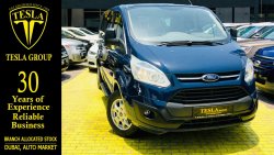 Ford Transit /TOURNEO CUSTOM VAN PASSENGER //8 SITTER / DIESEL / GCC / 2014 / WARRANTY / FSH! / 599 DHS MONTHLY!!