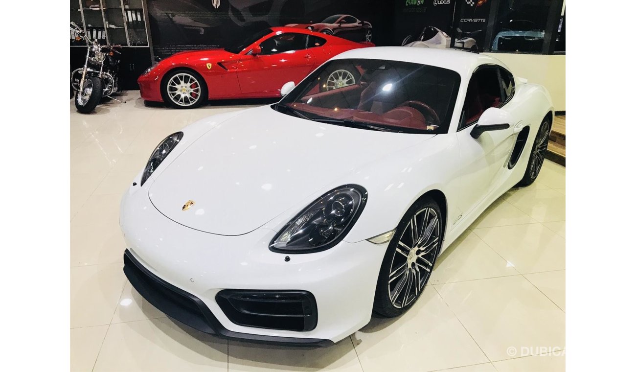 Porsche Cayman GTS - 2016 - GCC -UNDER WARRANTY ( VAT included )