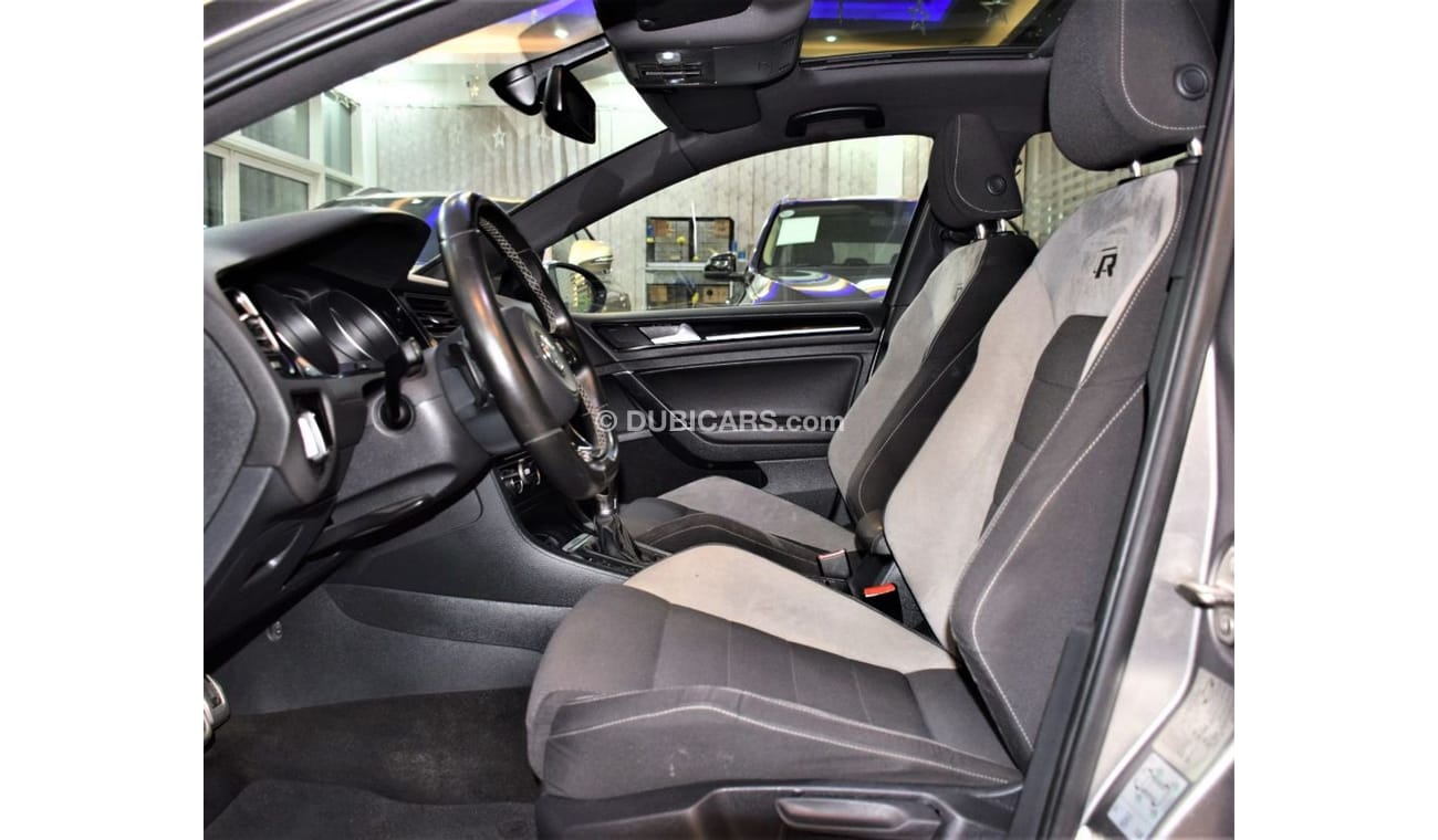 Volkswagen Golf THE MOST IN DEMAND HATCH BACK! Volkswagen Golf R 2015 Model!! in Grey Color! GCC Specs