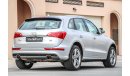 Audi Q5 V6 Full option 2011 AED 1,890 P.M with 0% D.P under warranty