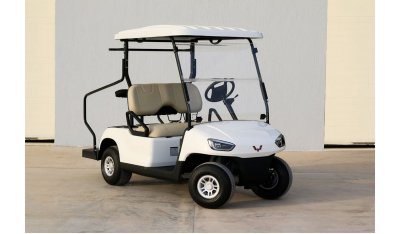Wuling Mini EV Wuling Golf Cart 2 ST - White inside Brown