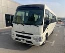 تويوتا كوستر ECTTAE004 - 2025 Toyota Coaster - 4.0L Diesel Manual – 23 Seats, Auto Door, 3PSB, Mic, Baggage Rack 