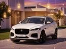 Jaguar F-PACE !! EID SALE !! 1 YEAR FREE WARRANTY !!  AED 1,650 P.M | 0% DOWN PAYMENT | JAGUAR F-PACE R-SPORT PRES