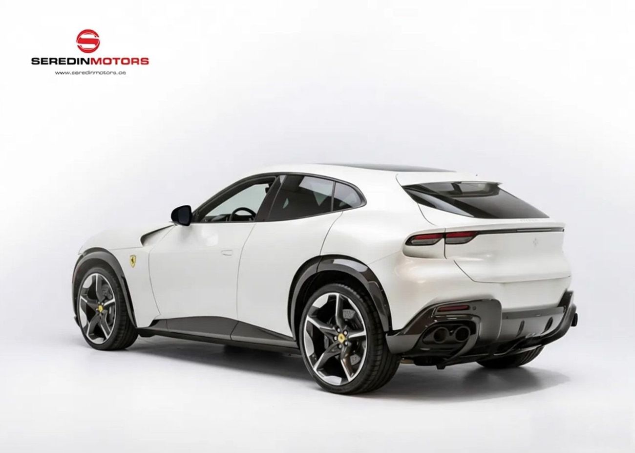 فيراري بوروسانجوي Bianco Fuji Pearl White | Cream Leather & Leather Interior | Full Carbon